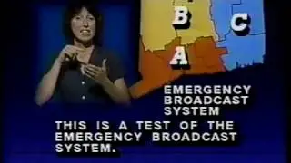 WFSB Connecticut Emergency Broadcast System Test c.1988 | 100% REAL