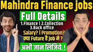 Mahindra Finance job details. Mahindra Finance business executives job