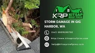 Storm Damage in Gig Harbor, WA  | Kitsap Roof Pros