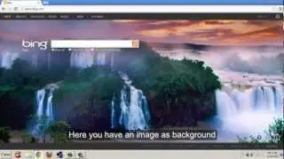 How to Remove Background Image from Bing Homepage