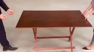 Adpro (ADV Production) - wooden table, transformer table, taxta masa, kreativ stol, складной стoл