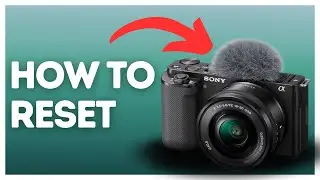 How to reset the Sony ZV-E10?
