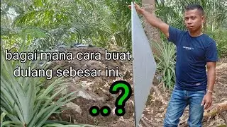 bagai mana cara buat dulang sebesar ini