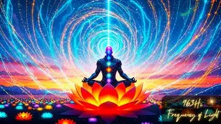 ✨ Astral Waves of Light &ndash; 432Hz + 528Hz - Healing Self Glows When Chakra Frequency Harmonizes