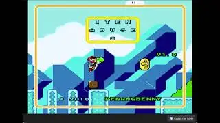 gukina imikino Super Mario World - Item Abuse 2 snes
