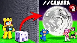 VALS SPELEN Met CAMERA MOD In Een BOUW WEDSTRIJD! (Minecraft)