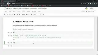 Lambda Function |  python lambda function | Python Lambda Functions Explained