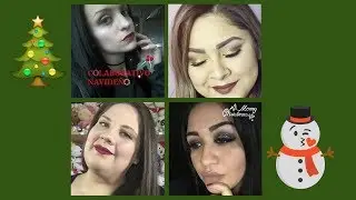 Maquillaje Navide&ntilde;o Colaborativo Rockdolls ,Mar&iacute;a Garc&iacute;a, Karlilife,