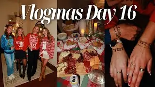 VLOGMAS, День 16 🎄 Поездки по городу, вечеринка в уродливых рождественских свитерах и многое другое!