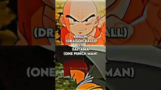 Krillin (Dragon Ball) vs Saitama (One Punch Man)