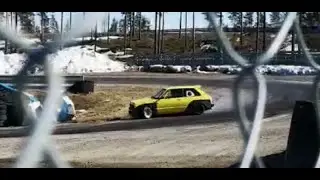 Starlet KP60 4AGE Turbo Drifting @MAKOSASTREETOBOYS Shakedown 23.4.2022 Tykkimäki Circuit