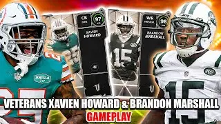 BRE VS TRASH TALKER! VETERANS BRANDON MARSHALL & XAVIEN HOWARD GAMEPLAY! MADDEN 22 ULTIMATE TEAM