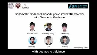[CVPR22] CodedVTR: Codebook-based Sparse Voxel Transformer with Geometric Guidance