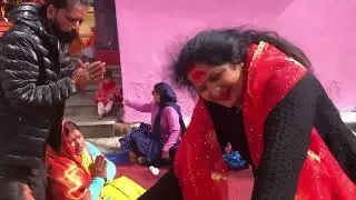 मठियाँना माता का भजन लगाते ही माता ने दिये  दर्शन || kalimath mandir me bhajn  || vinitaranakaliamth