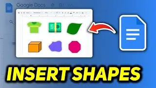 How to Insert Shapes in Google Docs | How to Add Shapes in Google Docs