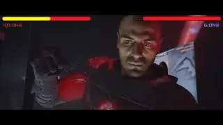 Ra.One VS G.One Health Bar Fight Scene | Ra.One Movie