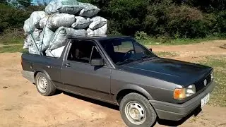 Saveiro Carregado! Deu B.O (CORREIA) Trabalhando Acontece 🤔😎