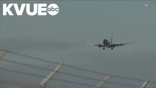Austin-Bergstrom International Airport traffic continued Tuesday night after total solar eclipse