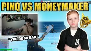 Pinq VS Moneymaker In PRO 1v1 Buildfight!