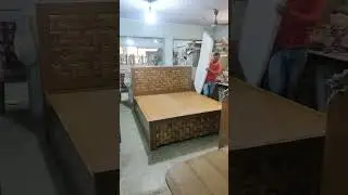 king size teak wood bed