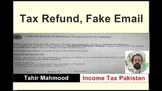 Fake Email of Refund | Income Tax Refund