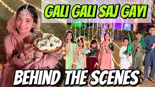 Aayat Arif II Gali Gali Saj Gayi (Behind the scenes) II Vlog