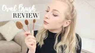MAKE UP REVOLUTION OVAL BRUSH REVIEW & DEMO | EMILY ROSE
