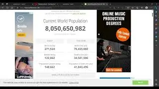 World Population Clock  8 1 Billion People LIVE, 2023   Worldometer - @General_Knowledge_PM_Success