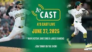 A's Cast Live from NBC Sports! | Mark Kotsay, Dave Sims & Jared Diamond join Towny!