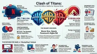 Warner Bros Rejects Paramount's Hostile Bid