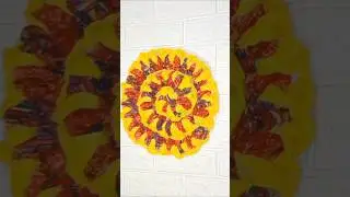 Chanta diye Doormat making idea