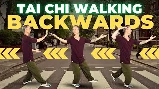 Tai Chi Walking Backwards for Beginners | The Gentle Way to Reduce Knee Pain