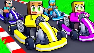 Racebaan Op Mijn Eiland 🏝️ (Minecraft Survival)