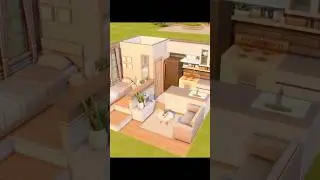 Base Game Starter Idea for the sims #sims4 #thesims #sims4build #simsbuild #gaming #aesthetic