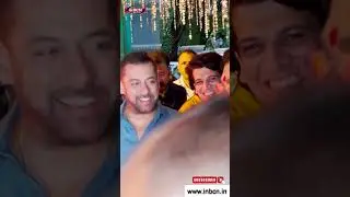 CM EKNATH SHINDE & SALMAN KHAN AT RAHUL KANAL HOUSE FOR GANPATI DARSHAN