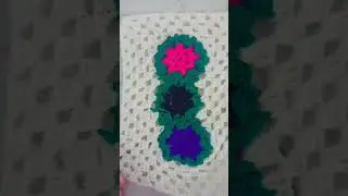 # Rug base with flower square 🌺