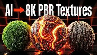 This AI Generates 8K PBR Textures in Seconds (PATINA)
