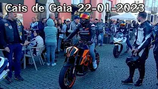 Cais de Gaia 22-01-2023 | CHEGADA DAS MOTAS 👌