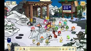 Club Penguin Legacy - Meeting Sensei & Ninja (Card-Jitsu Party 2023)