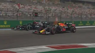 F1 2021 Abu Dhabi last lap recreated on the F1 game!!