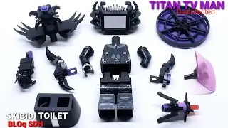 Lego skibidi toilet | assemble desinfected titan tv man | bloq SDH skibidi toilet