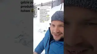 śnieg i mąka 😂😱