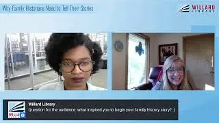 Why Family Historians Need to Tell Their Stories