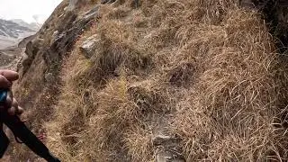 Bhojkharak to Kedarkharak - Crossing the Rocky Edge and Beside Kedar Ganga