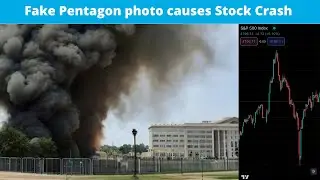 AI Generated photo of fake Pentagon explosion sparks brief stock selloff | SFC #123