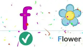 learn Alphabet F|fun alphabet games and puzzle for kids #kidslearning #kindergartenpreparation