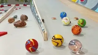 MARBULOUS MARBLE RACERS race 3 #marblerun #marblerace #exciting #fun #racing