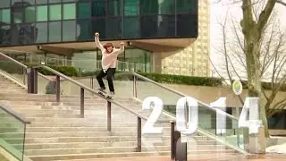 HD Skateboarding Montage 2014
