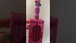 Instrumento musical com caixa de sapato! #instrumentomusical #reciclavel