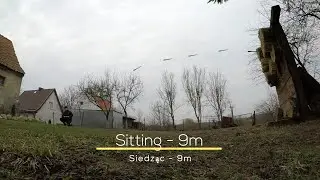 No spin - half spin 3 - 15m - Rzucanie Nożem / Knife Throwing - Team Poland
